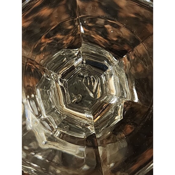 Vintage Heisey Crystal Ice Cream Clear Cone Holder Set of 4 - Picture 4 of 4